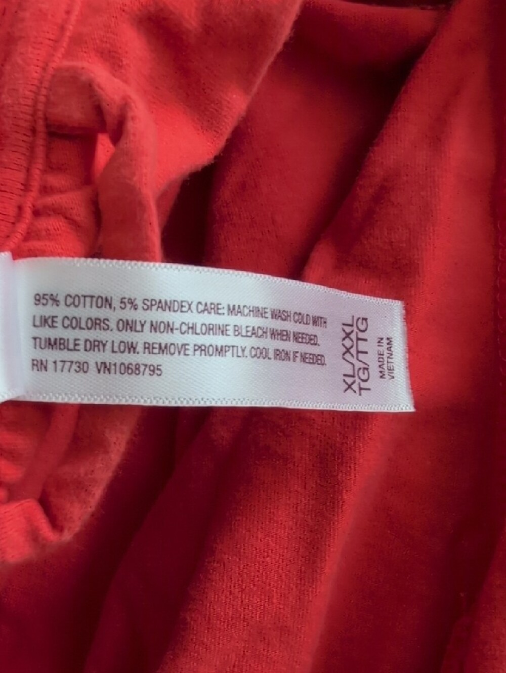 GILLIGAN AND O'MALLEY Robe Tie Waist Coral with White Contrast Trim Size XL/XXL - Picture 9 of 10